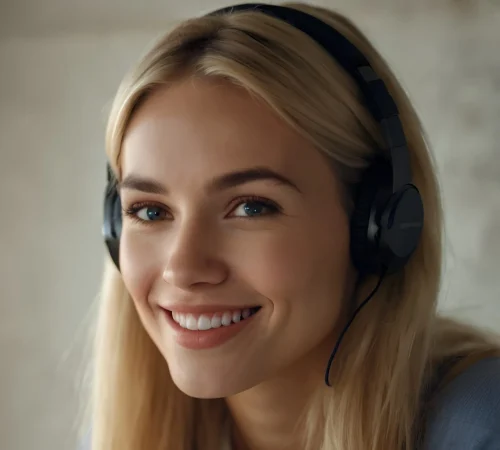 Default_woman_in_headphones_blonde_hair_solving_the_issue_look_0_11195d5f-6568-4f7b-823a-7dfa7189f0a